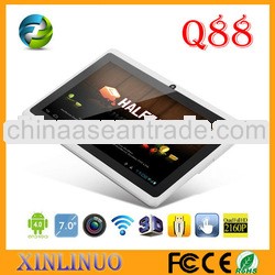 7 inch Allwinner A13 Cortex a8 1.2G Q88