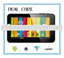 7 inch allwinner A20 ,dual core, PC tablet android 4.2, hdmi, Multi-Language