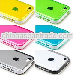 A1061 For Apple iPhone 5C Ultra Thin Transparent Crystal Clear Hard TPU Case Cover