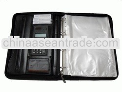 A4 leather Portfolio with calculator