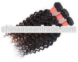 AAA wholesale brazilian tight curly hair