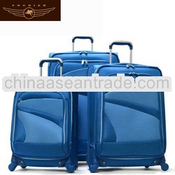 Adjustable four-wheels luggages 2014 mk purse in case for girls