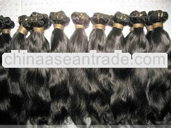 BEST QUALITY GRADE 5A VIRGIN REMI HAIR WAVY BRAZILIAN HAIR WEFT