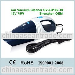 CV-LD102-10 Handy Safety Cleaner Car Vacuum Cleaners 2013(SHENZHEN OEM,CE,RoHS,ISO)