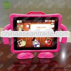 Children cute free-standing case for ipad 3,shockproof for ipad 3 case