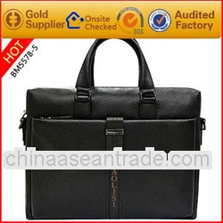 China manufacturer leather men handbag messenger bag ,briefcase