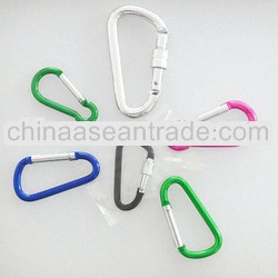 Colorful aluminium bag carabiner hook