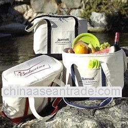 Cotton canvas insulated lunch bags