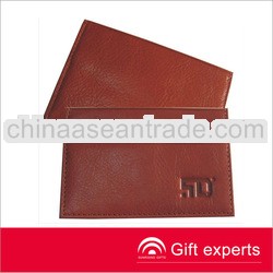 Custom made Cheapest pu leather name card holder