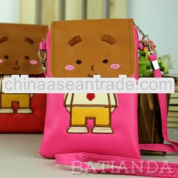 Customizable lovely pu leather Shoulder Bag