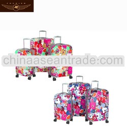 Decorative flight case 2014 Small cute suitcase for girl for travel