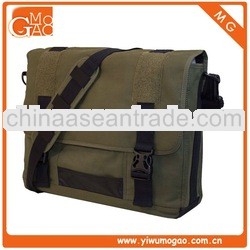 Eco-friendly Canvas Messenger Bag Green