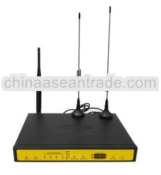 F3C30 industrial dual sim dual 4g router bonding