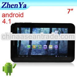 Factory Android 4.1 sim enabled tablet pc 7" Capacitive touch Five point cap-touch