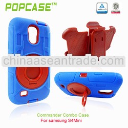 For Samsung galaxy S4 mini Case with kickstand and holster