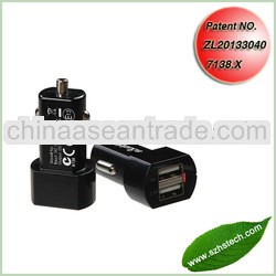 For iPhone/For iPad/Samsung Dual USB Car Charger