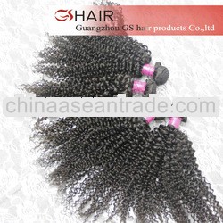 GS HAIR full cuticle tangle free kinky curly braiding hair extensions wholesale