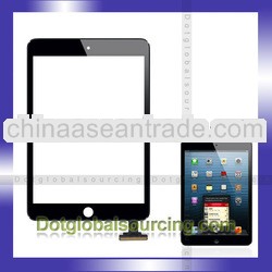 High Quality Black Touch Screen Panel Digitizer Glass LCD Display Lens Replacement For Apple iPad Mi