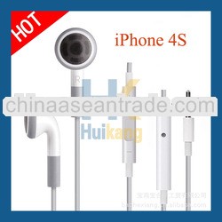 High Quality Chocolate Earphone&Headphone With Mic,Remote For iPhone 4S For Gils From Earbud Hol