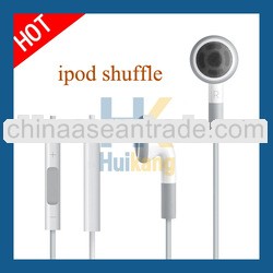 High Quality Earphone Heandphone For Ipod For Promotion With Remote From Earbud Holder.