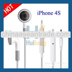 High Quality Newest Cute Earphone&Headphone With Mic and Remote For iPhone 4S For Gils From Earb