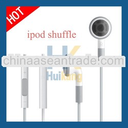 High Quality OEM Earphones Headphone For Ipod With Remote From Earbud Holder.