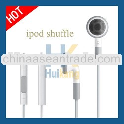 High Quality Stereo Earphone&Headphone Packing Earbud For Ipod With Remote From Earbud Holder.