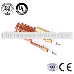 High mechanical strength spiral copper heaing tube