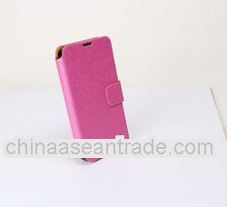 Highe quality wallet card holder Leather Case for iPhone5