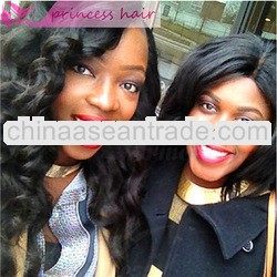 Hot!!! 4*4 virgin remy brazilian hair lace closure piece with body wave