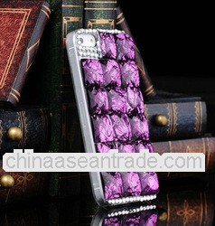 Hot Pearls and Jewelry Cover for iPhone 5 Diamond Case