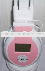Hot--red headphone mp3 , handset MP3