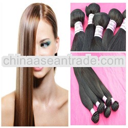 Hot sale! In stock factory wholesale 100% brazilian straight hair weave fast shipping