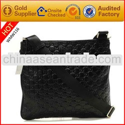 Hot sale high quality genuine leather crossbody bag for men leather satchel bags