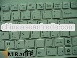 IT Laptop keyboard for asus 1015 white