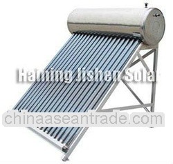 Low cost and Affordable Residential 200L Stainless Steel Solar Water Heater with Three Target Vacuum