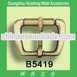 Luxury metal accessories metal buckle belt zinc alloy belt buckle