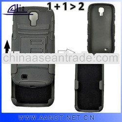 May Arrival 3in1 Stand For Galaxy S4 Silicon Belt Clip Cover