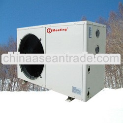 Meeting EVI heat pump,EVI air source heat pump water heater, can work at -25C,R417A,R407C,R404A,