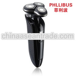 Men's shaver with three individually floating rotary heads