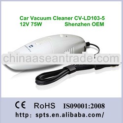 Mini 12v 75w Dry Car Vacuum Hoover