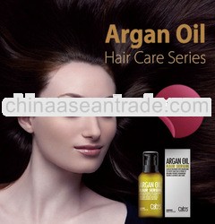 Natural hair treatment product argan oil serum