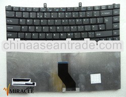 New black for acer laptop UK keyboard tm4520 tm5710