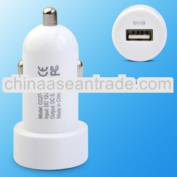 Nice design cute USB car charger dmtek for iPad iPhone Galaxy