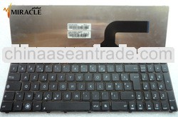Notebook keyboard for asus u50 g60 g73 u50 ul50 k52 n61 FR