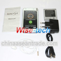 OEM Android 3g smart phone MINI S4 MTK Dual Core 1.2GHz