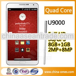 OMES 5.7inch HD IPS Screen MT6589 GPS wholesale mobile phone