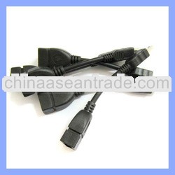 OTG Micro USB Male to USB A Female Data Cable Adapter