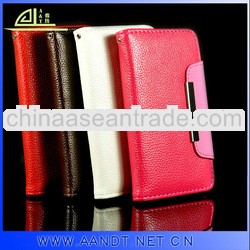 PU cover for samsung s4 leather cell phone cover