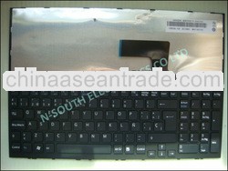 Promotion price keyboard for sony vaio pcg-61611 vpc-ee black SP version with frame